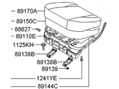 Hyundai 89100-2E100-G8C