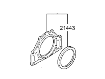 2014 Hyundai Azera Crankshaft Seal - 21130-3C150