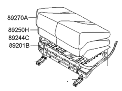 Hyundai 89200-2E000-DDJ