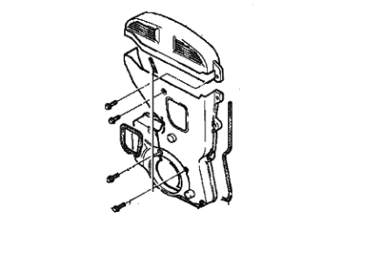 Hyundai Elantra Timing Cover - 21350-33030