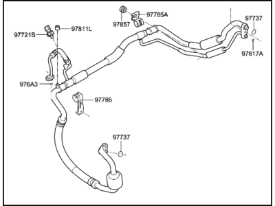 2020 Hyundai Kona A/C Hose - 97777-J9060