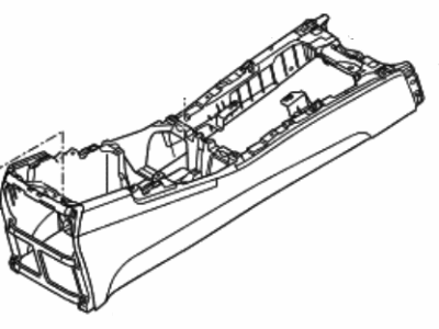 Hyundai Genesis Center Console Base - 84610-3M110-RY