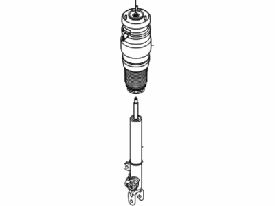 2013 Hyundai Equus Shock Absorber - 54606-3N517