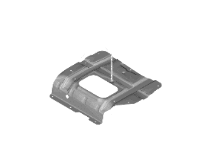 Hyundai 84129-GI000 INSULATOR-RR FLOOR