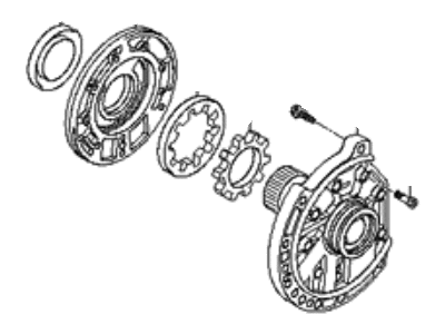 Hyundai Oil Pump - 46110-23000