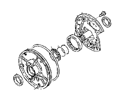 Hyundai Elantra Oil Pump - 46110-34110