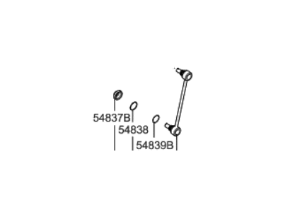 2004 Hyundai Tucson Sway Bar Link - 55530-2E100