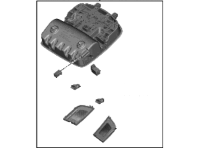 Hyundai 92800-J9000-TTX Lamp Assembly-Overhead Console