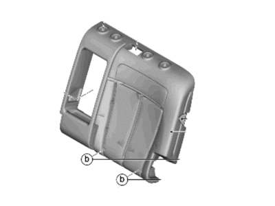 Hyundai 89360-GI520-NKS COVERING-RR SEAT BACK, LH