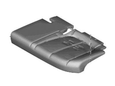 Hyundai 89150-GI001 PAD ASSY-REAR SEAT CUSHION,LH