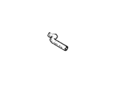 1987 Hyundai Excel Radiator Hose - 25411-21020