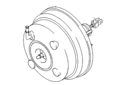 2006 Hyundai Tiburon Brake Booster - 59110-2C800