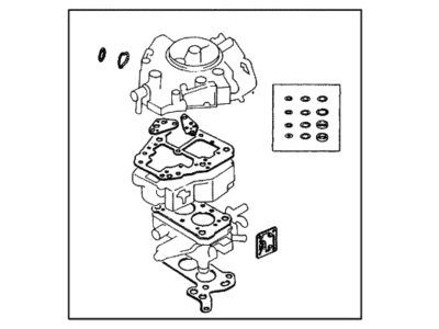 Hyundai Carburetor Gasket Kit - 32176-21300