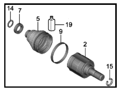 2022 Hyundai Elantra CV Joint - 495R3-AB200