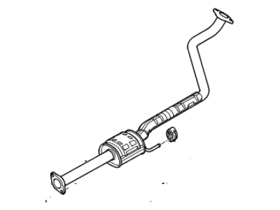 2012 Hyundai Elantra Exhaust Pipe - 28650-3X450