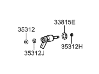 2021 Hyundai Ioniq Fuel Injector - 35310-03HA0