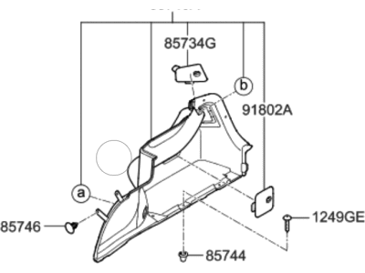 Hyundai 85740-B1600-RRY