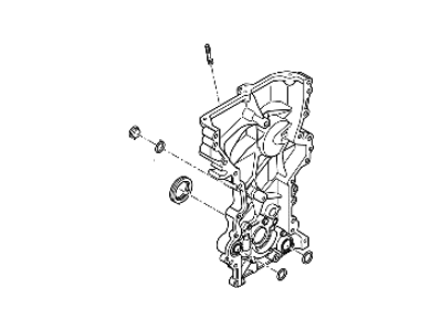 Hyundai 21350-2E300 Cover Assembly-Timing Chain