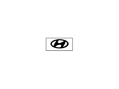 1995 Hyundai Elantra Emblem - 86321-29001