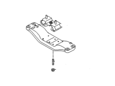 2013 Hyundai Genesis Coupe Engine Mount Bracket - 21850-2M205