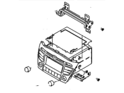 Hyundai 96160-2S150-TAP Audio Assembly