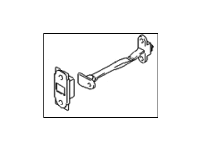 Hyundai 79480-26001 Checker Assembly-Rear Door,LH