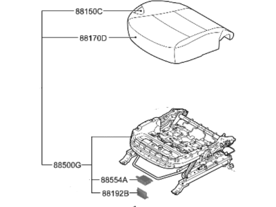 Hyundai 88107-B8500-R2X