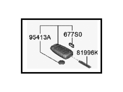 Hyundai Elantra Transmitter - 95430-AA100