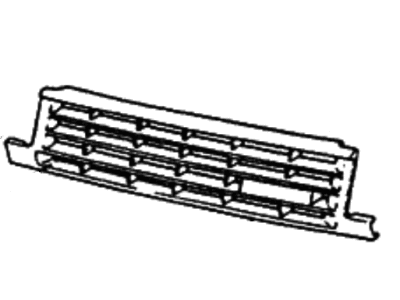 Hyundai Excel Grille - 86351-21240