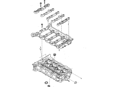 2013 Hyundai Elantra Cylinder Head - 21YM4-2EW00