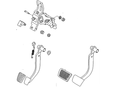 2009 Hyundai Tucson Brake Pedal - 32800-2S100