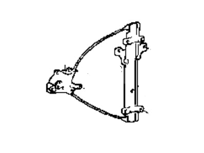 1999 Hyundai Sonata Window Regulator - 83401-38000