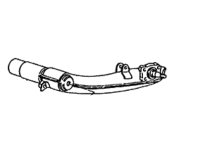 1987 Hyundai Excel Control Arm - 55510-21210