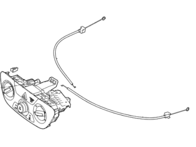 2022 Hyundai Accent A/C Switch - 97250-J0002-RDR