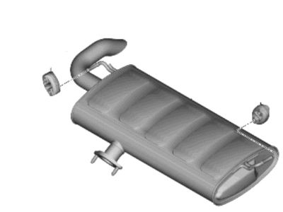 2023 Hyundai Tucson Exhaust Pipe - 28710-N9340