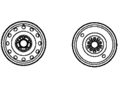 Hyundai 52910-2E900 Wheel Assembly-Temporary