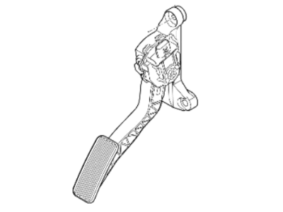 Hyundai 32700-G2100 Pedal Assembly-Accelerator