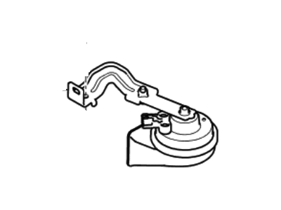 Hyundai 96620-B1510 Horn Assembly-High Pitch