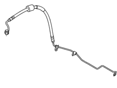 Hyundai Santa Fe Power Steering Hose - 57510-2P210