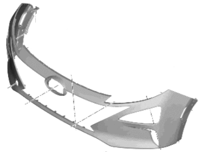 Hyundai Nexo Bumper - 86510-M5000