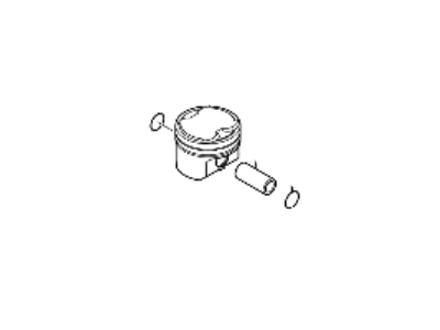 Hyundai Santa Fe Piston - 23410-2C500