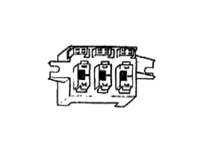 1989 Hyundai Excel Fuse Box - 91710-21001