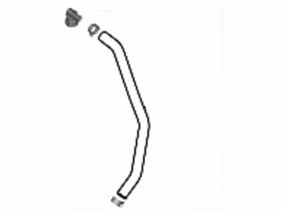 Hyundai Genesis Electrified GV70 Radiator Hose - 25415-DS000