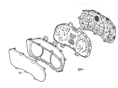 Hyundai 94001-J0160 Cluster Assembly-Instrument