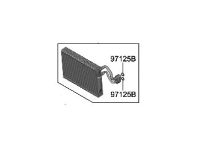 Hyundai Genesis GV60 Evaporator - 97139-CU000