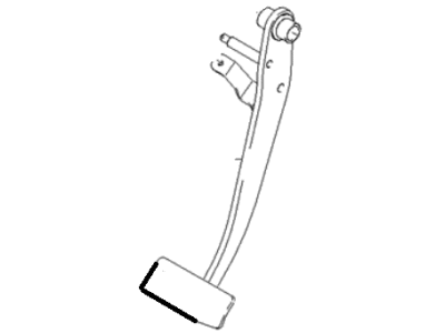 2009 Hyundai Tucson Brake Pedal - 32810-2E100