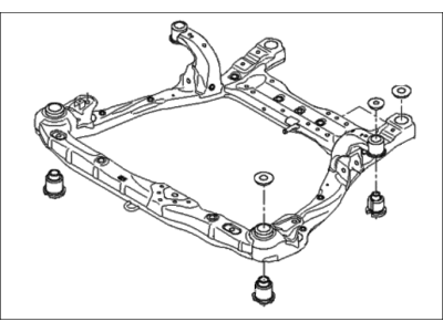 Hyundai Azera Front Cross-Member - 62405-3L300