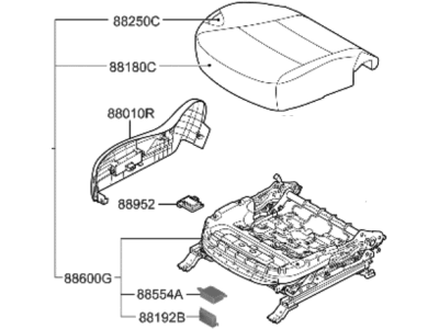 Hyundai 88108-B8000-R2X