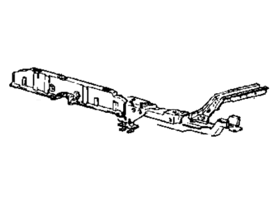 Hyundai Accent Rear Crossmember - 65750-22300