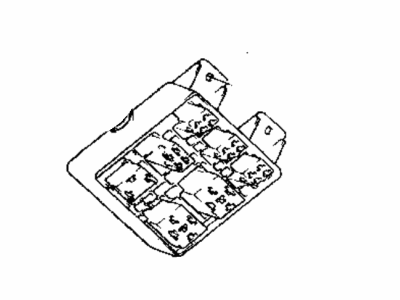 1993 Hyundai Sonata Relay Block - 91830-34A00